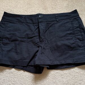 a.n.a Women's High Waist Black Shorts